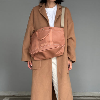 ＜数量限定＞「軽くて拭ける」Coated PVC（TOTE M) Flamingo Pink🦩
