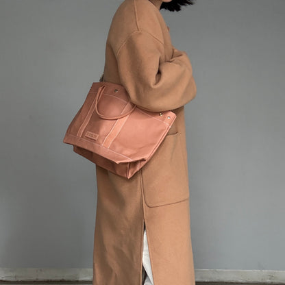 ＜数量限定＞「軽くて拭ける」Coated PVC（TOTE M) Flamingo Pink🦩