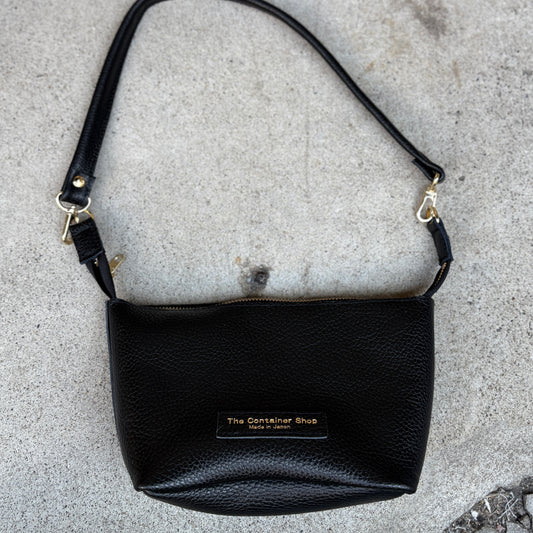 Cow Leather　3ways（Sholder Bag S) Black
