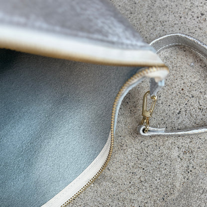 Cow Leather 3ways（Sholder Bag M) Argento