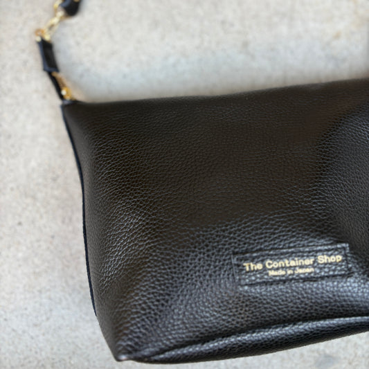 Cow Leather　3ways（Sholder Bag M) Black