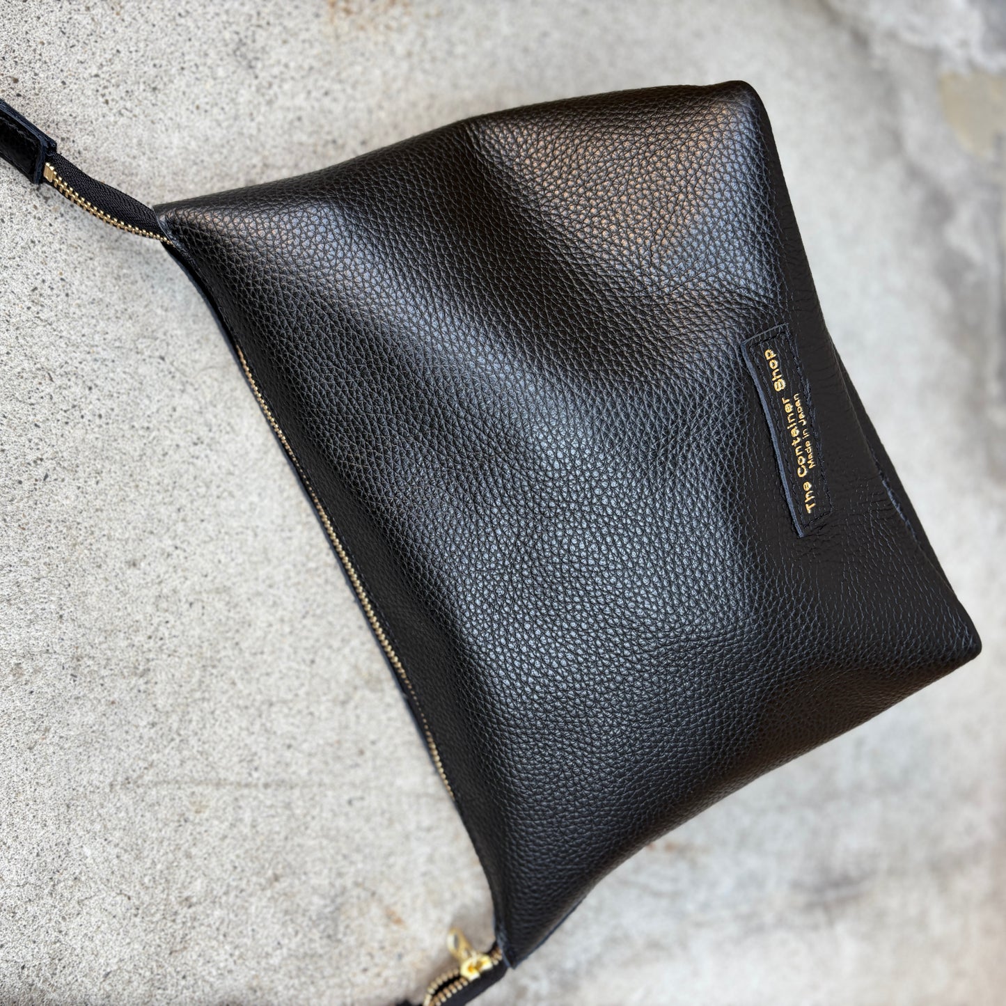 Cow Leather 3ways (Sholder Bag M) Black