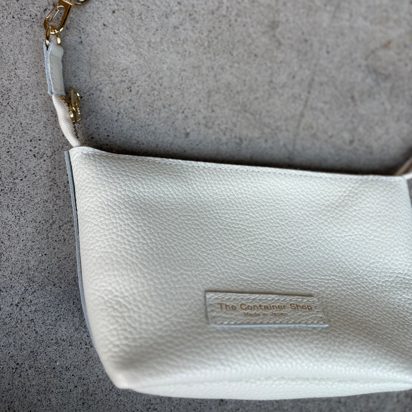 Cow Leather　3ways（Sholder Bag S) Bianco Candido