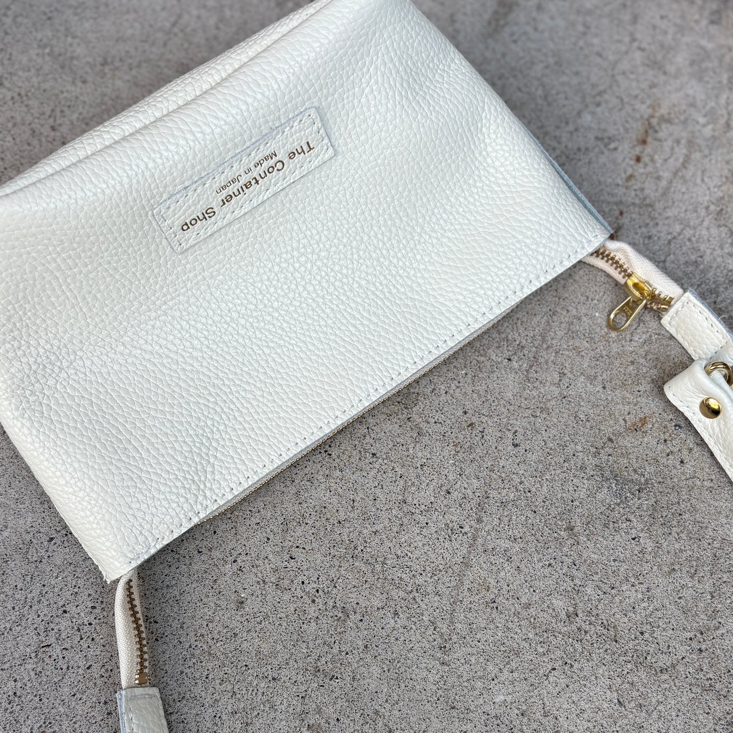Cow Leather　3ways（Sholder Bag S) Bianco Candido