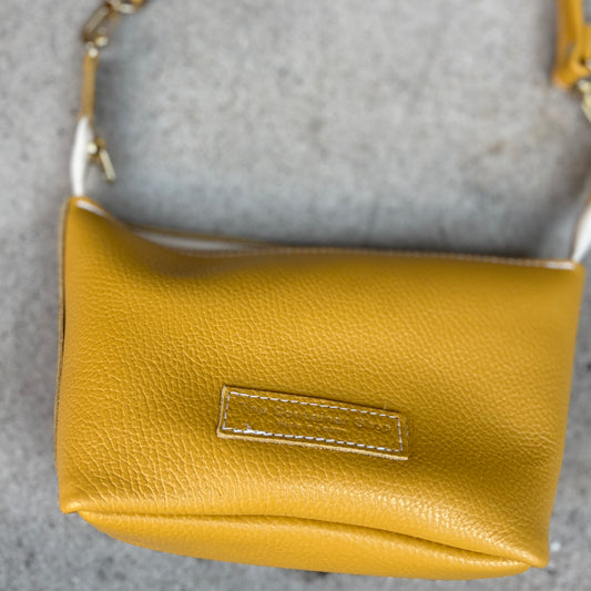 Cow Leather　3ways（Sholder Bag M) Curry