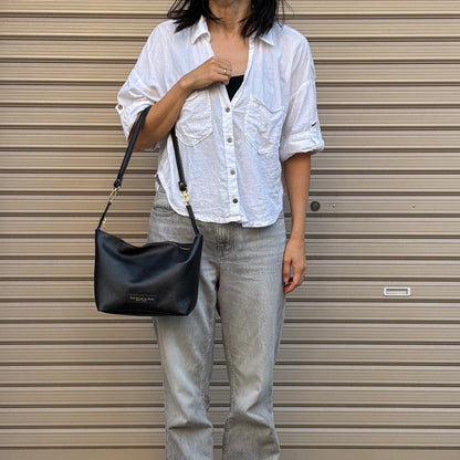 Cow Leather 3ways (Sholder Bag M) Black
