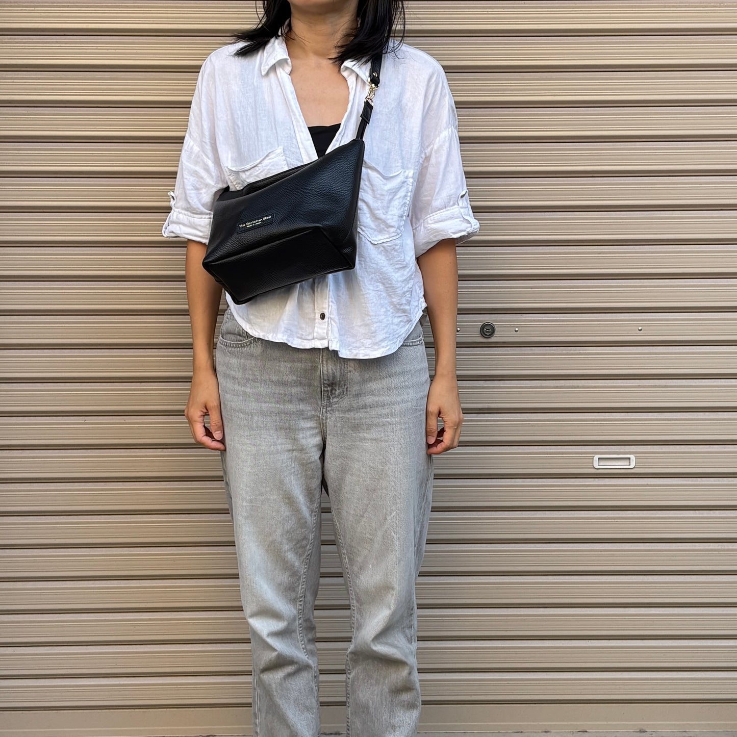Cow Leather 3ways (Sholder Bag M) Black