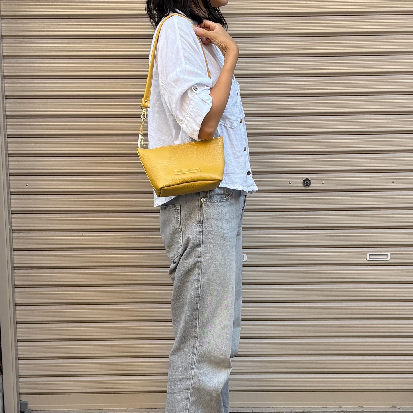 Cow Leather 3ways (Sholder Bag S) Curry