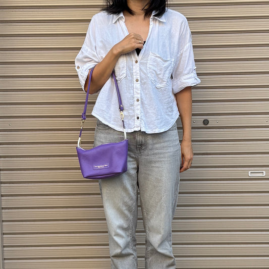 Cow Leather　3ways（Sholder Bag S) Viola