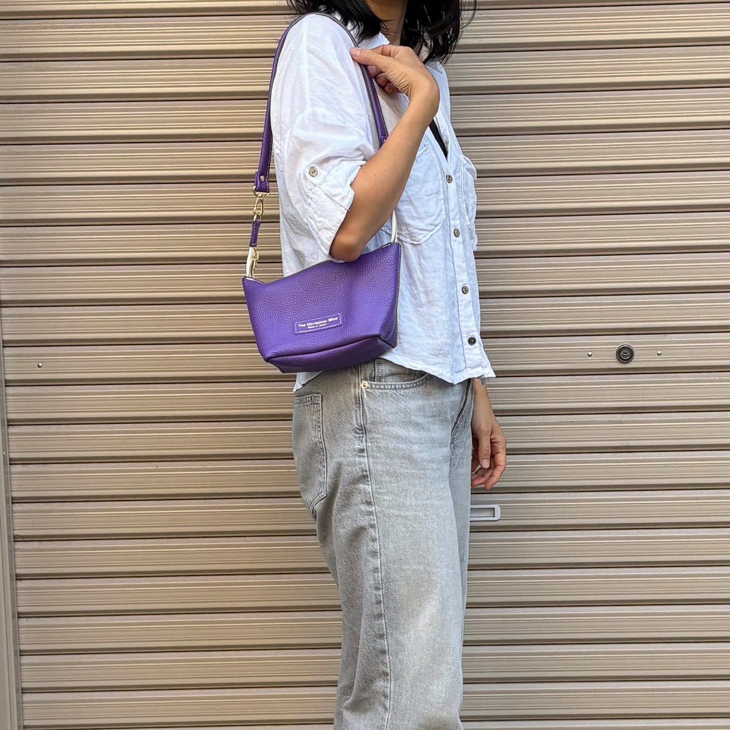 Cow Leather　3ways（Sholder Bag S) Viola