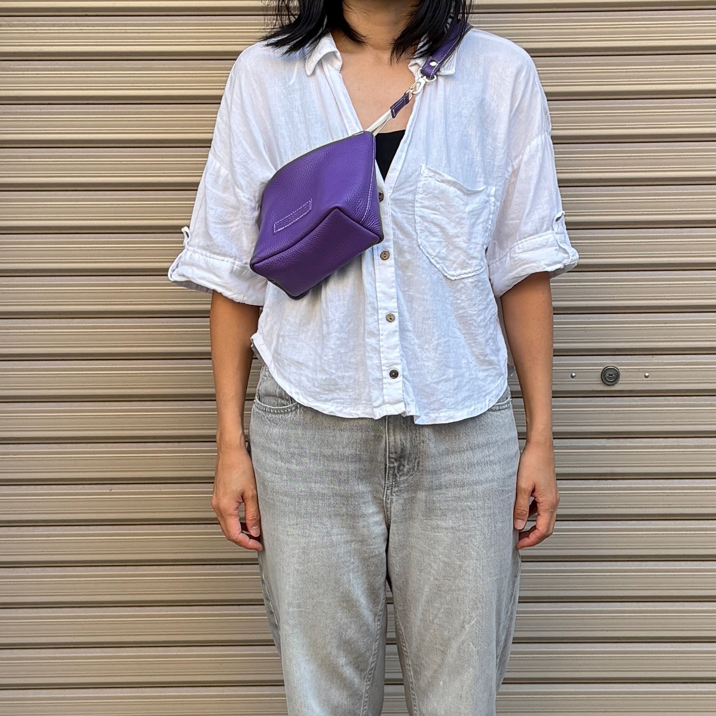 Cow Leather　3ways（Sholder Bag S) Viola