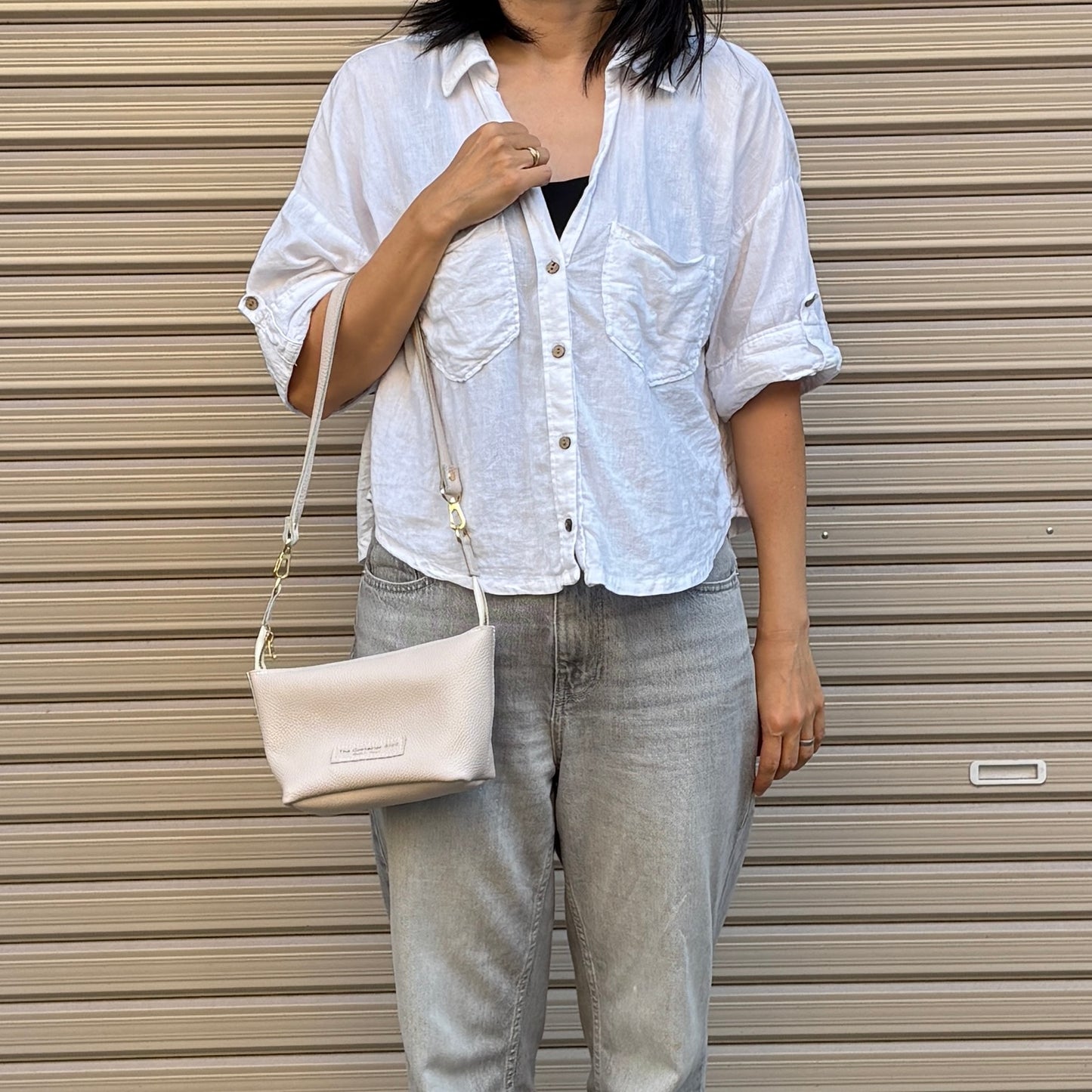 Cow Leather 3ways (Sholder Bag S) Drift Wood