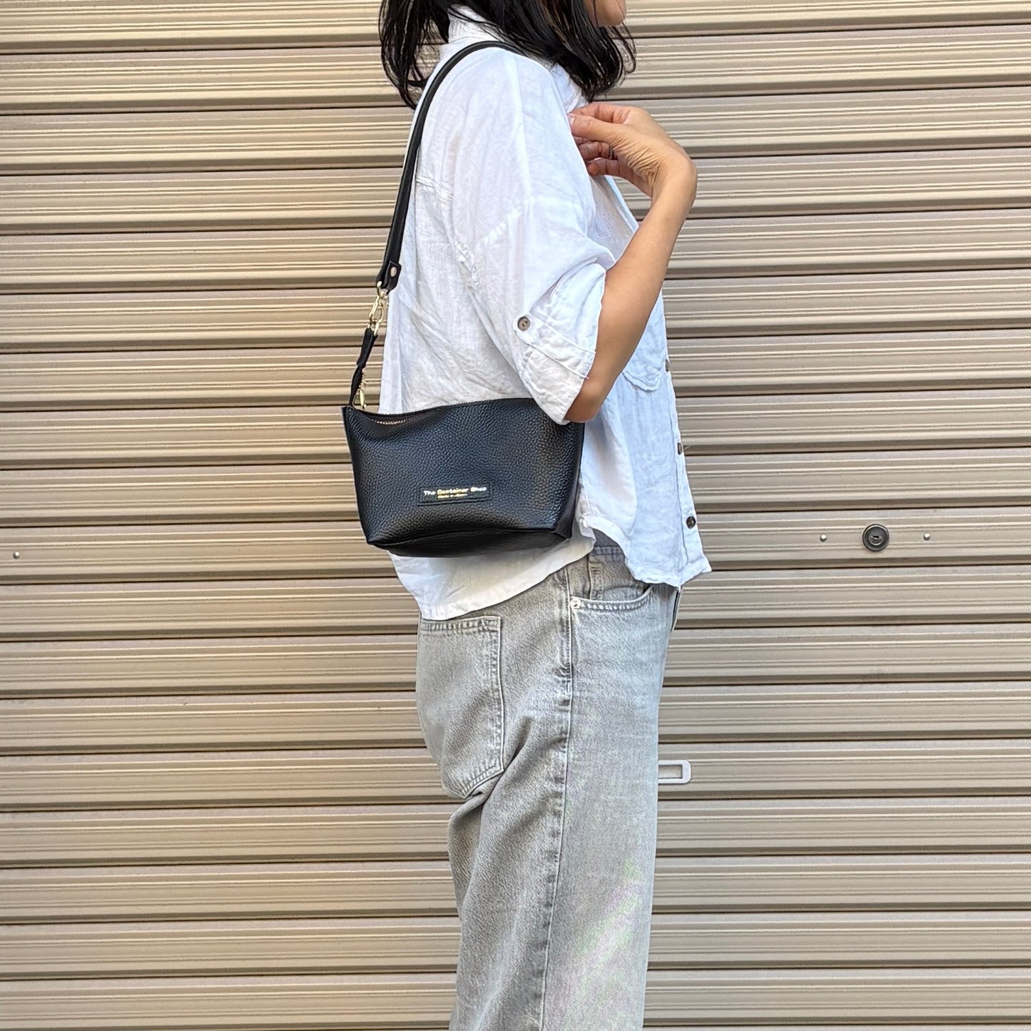 Cow Leather 3ways (Sholder Bag S) Black