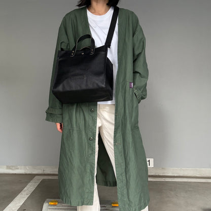 「軽くて拭ける」Coated PVC（レクタングルM） Black