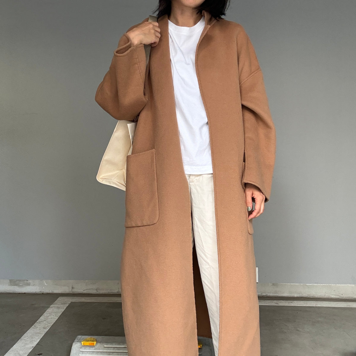 「軽くて拭ける」Coated PVC（レクタングル L）IVORY
