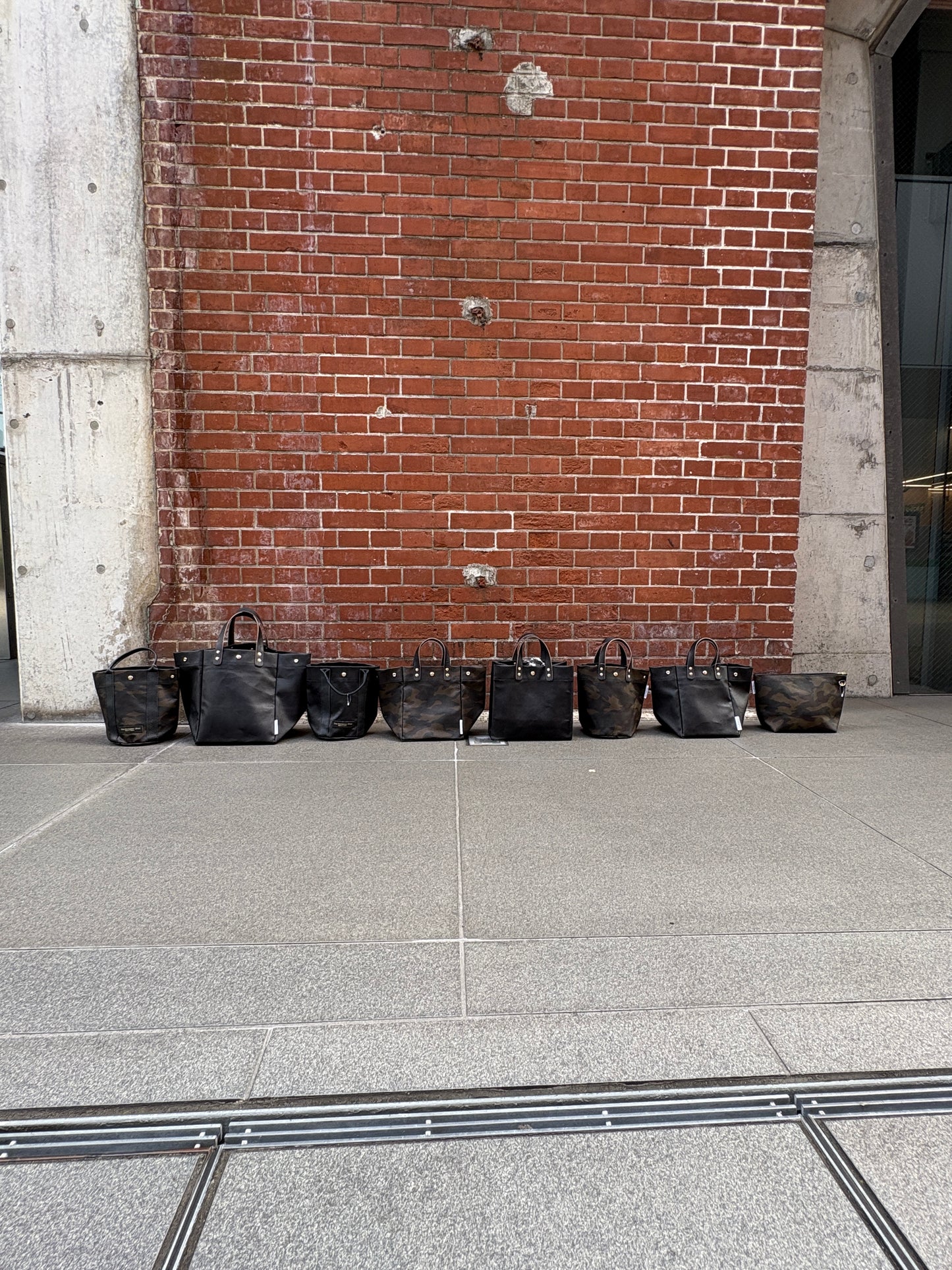 「軽くて拭ける」Coated PVC Camouflage（Shoulder BAG)