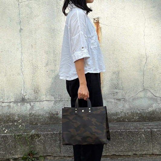 6月中旬発送「軽くて拭ける」Coated PVC Camouflage（Rectangle L)