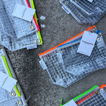 残りわずか）クリア工業資材 ポシェット(大小2点セット ) ※全国送料無料