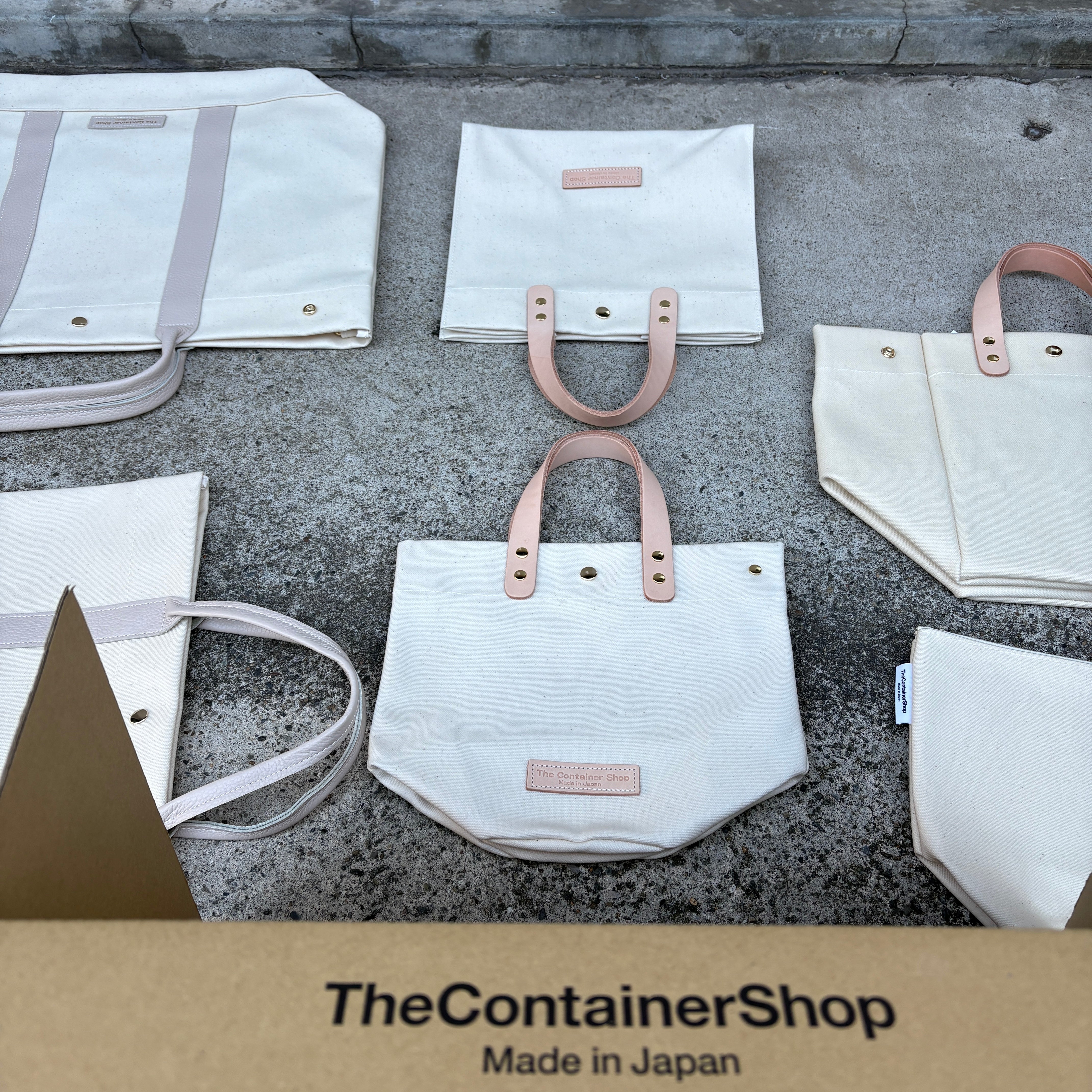 The Container Shop｜余り布ゼロへ。素材を活かすユニークなバッグ