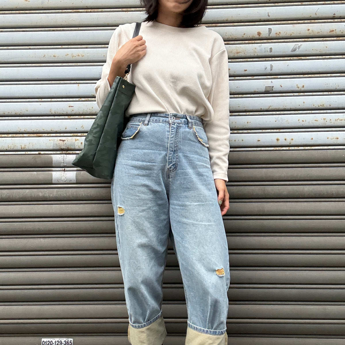 「耐久性に優れたスーパーファブリック」Tarpaulin（ワンショルダーバッグ)カモフラージュ