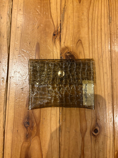Limited Edition: Colored PVC Crocodile (MINI WALLET)