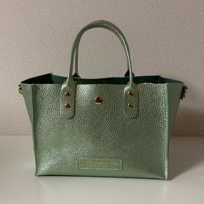 カラーが選べる「レザーボックス」（バッグ2点）コインケースおまけ付き