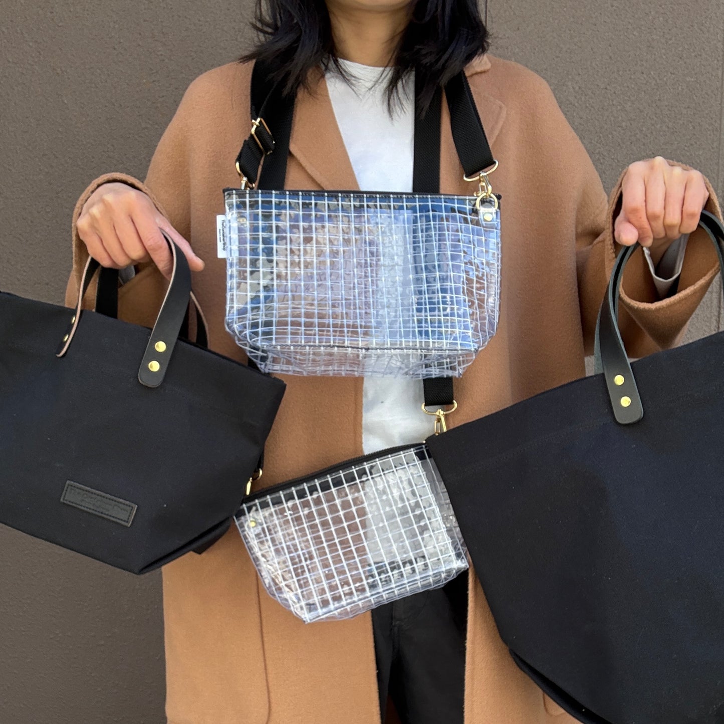 ＜本日最終日＞ ブラックボックス（ブラックキャンバス2点とポシェットセット）　