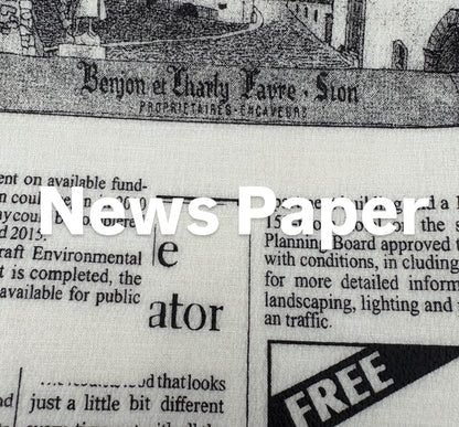 「軽くて拭ける」Coated PVC（WM) Newspaper