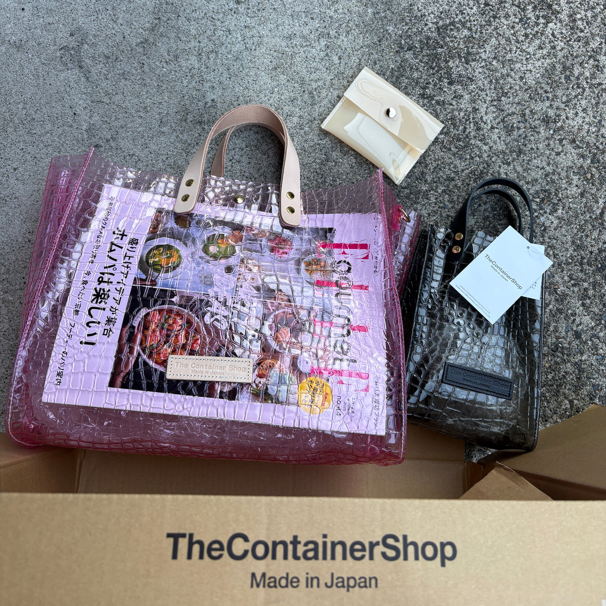 残りわずか‼️！＜限定20セット＞ クロコダイルバッグ（ポシェットとLサイズ）＋ミニ財布付き　全国送料無料