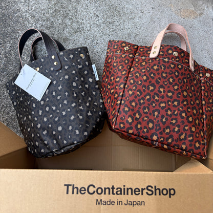 残4セット＜数量限定20セット＞ Coated PVC Loepard バッグ2点セット　全国送料無料