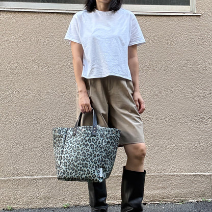 <2026年AW新先＞「軽くて拭ける」Coated PVC Leopard（SQL)