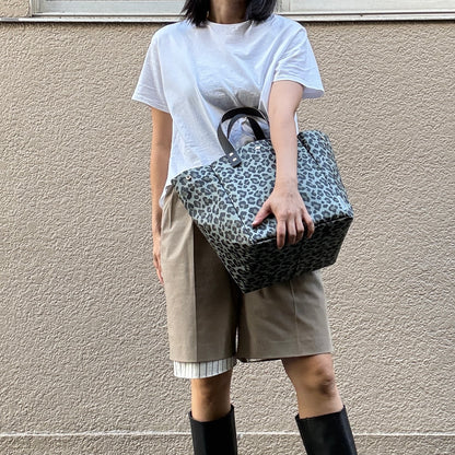 <2026年AW新先＞「軽くて拭ける」Coated PVC Leopard（SQL)
