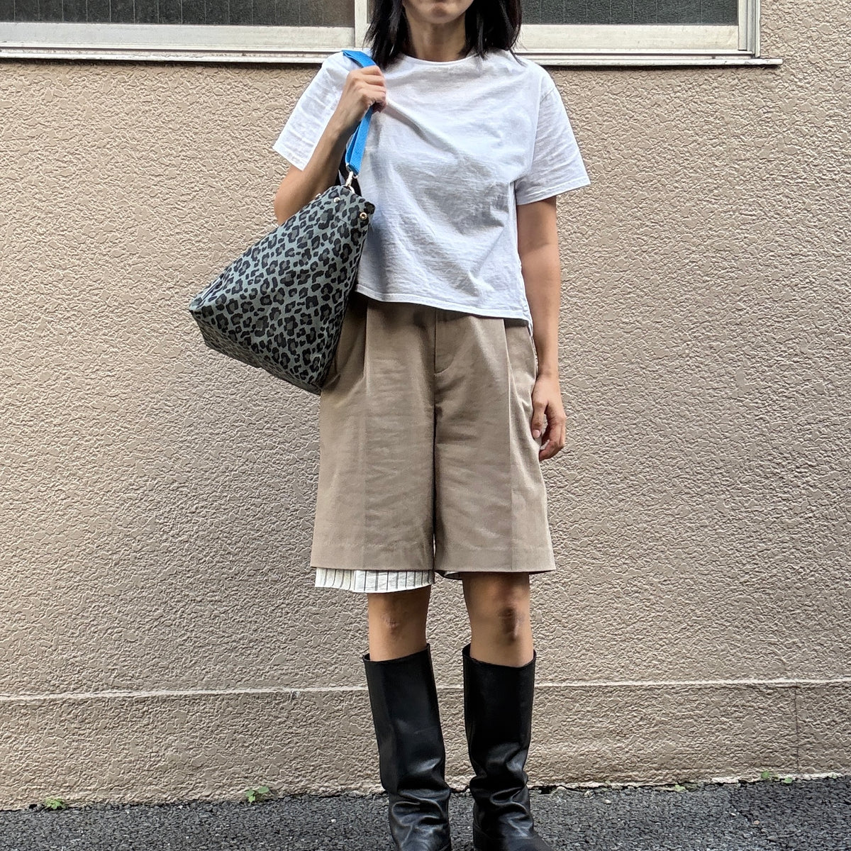 <2026年AW新先＞「軽くて拭ける」Coated PVC Leopard（SQL)