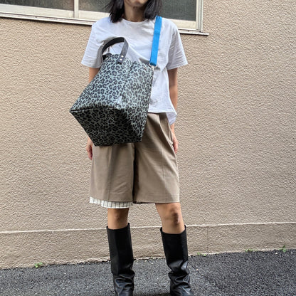 <2026年AW新先＞「軽くて拭ける」Coated PVC Leopard（SQL)