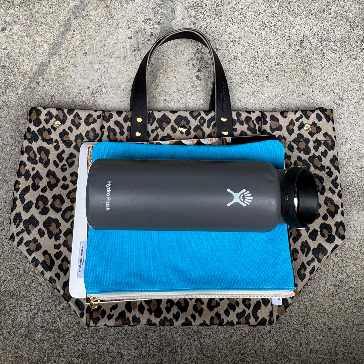 <2026年AW新先＞「軽くて拭ける」Coated PVC Leopard（SQL)