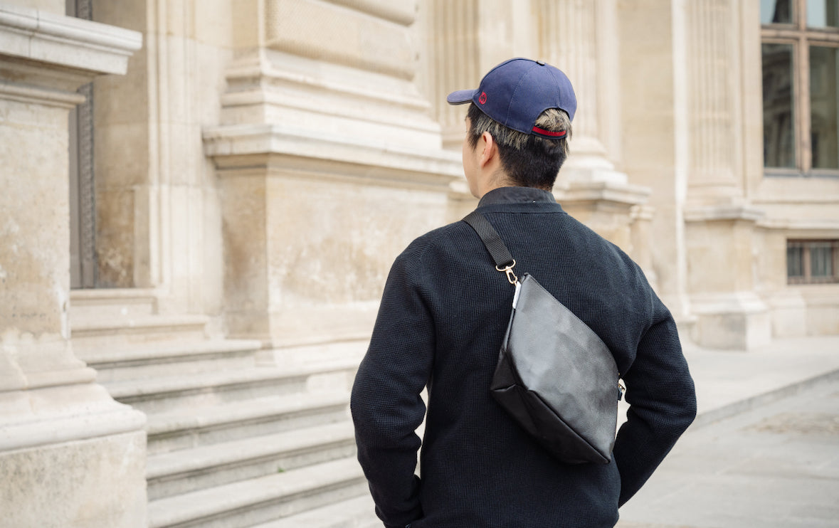 「軽くて拭ける」Coated PVC（POCHETTE M) Camouflage