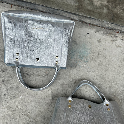 Cow Leather (Tote L size) ARGENTO