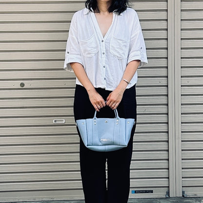 Cow Leather (Shallow Tote Size) WATERFALL