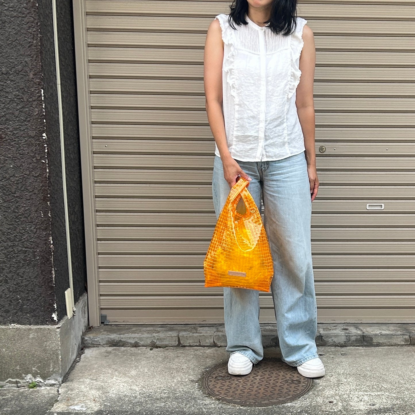 7月13日締め切り＜受注生産＞工業資材（SuperMarket BAG  M)ポーチ付き