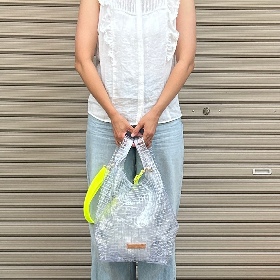 7月13日締め切り＜受注生産＞工業資材（SuperMarket BAG  M)ポーチ付き