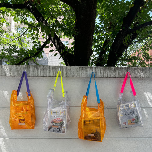 7月13日締め切り＜受注生産＞工業資材（SuperMarket BAG  M)ポーチ付き