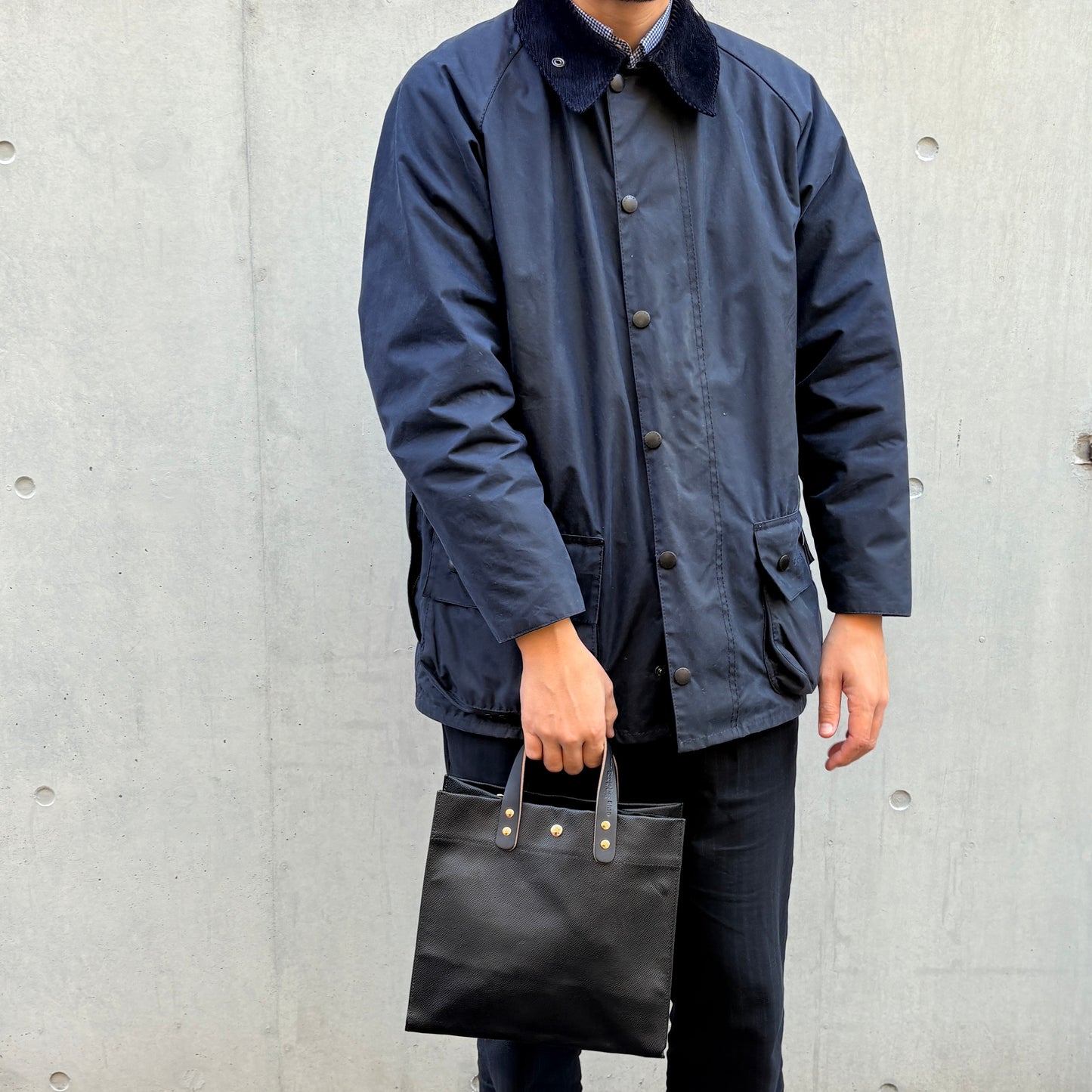 "Lightweight and easy to wipe" Coated PVC (Rectangle S) MILK TEA