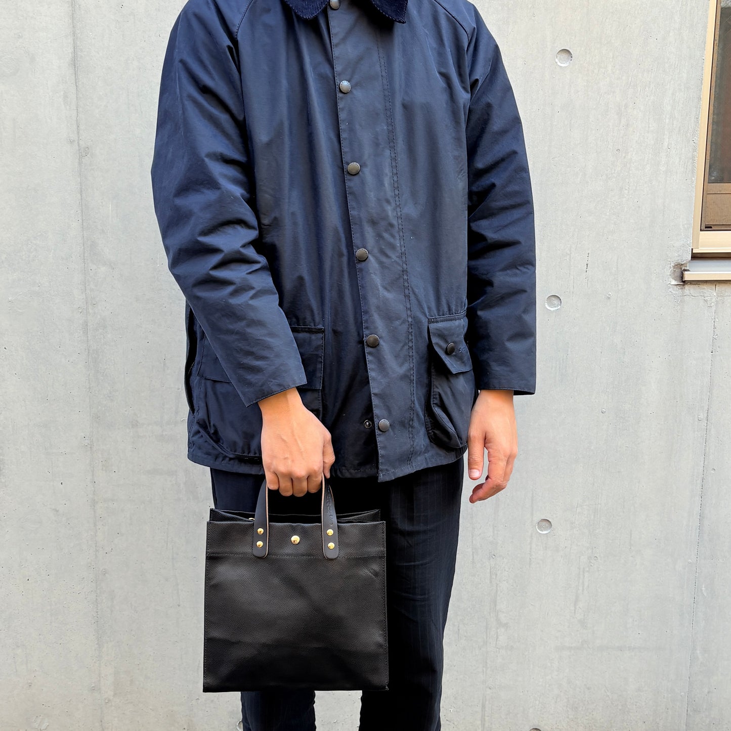 "Lightweight and easy to wipe" Coated PVC (Rectangle S) MILK TEA