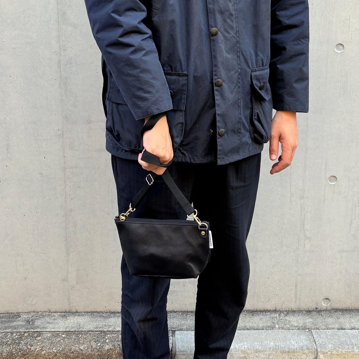 「軽くて拭ける」Coated PVC Camouflage（POCHETTE S)