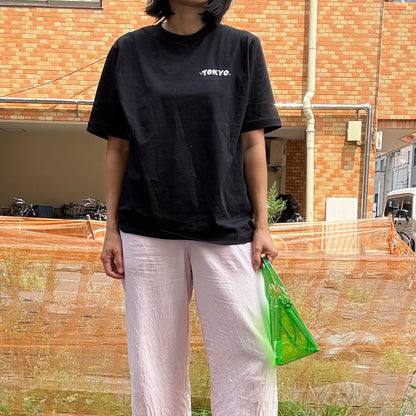 ＜再入荷＞Colored PVC(ClearHandle)ToteM/GrassGreen