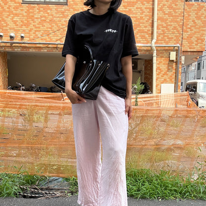 ＜再入荷＞Colored PVC(ClearHandle)ToteM/DarkBrown