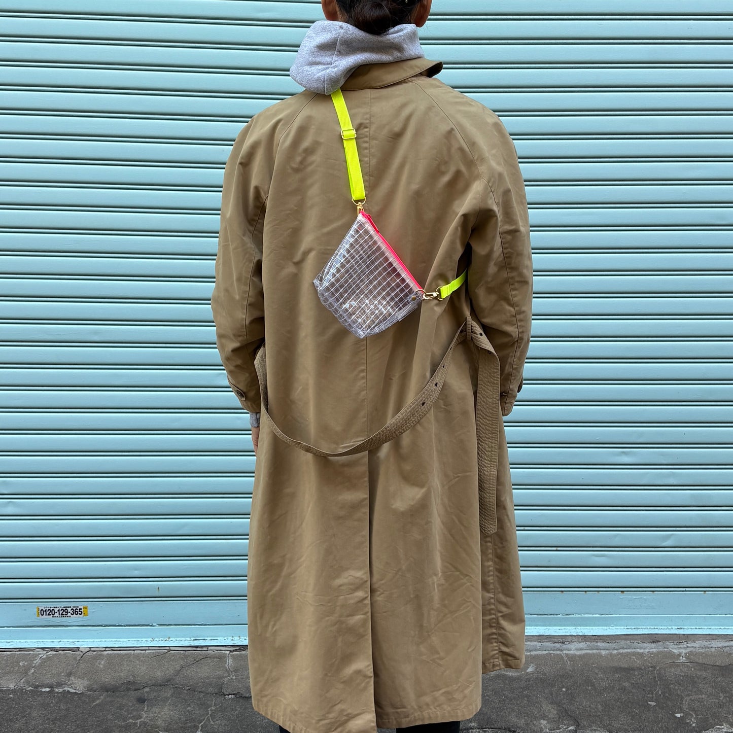 クリア工業資材 ポシェット(カラフルファスナー )