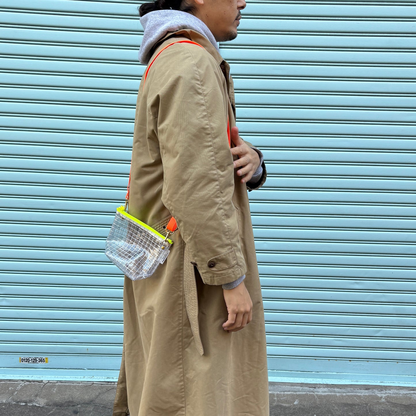 クリア工業資材 ポシェット(カラフルファスナー )