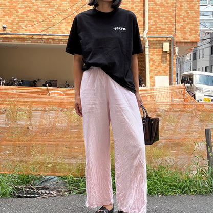 ＜再入荷＞Colored PVC(ClearHandle)ToteM/Black