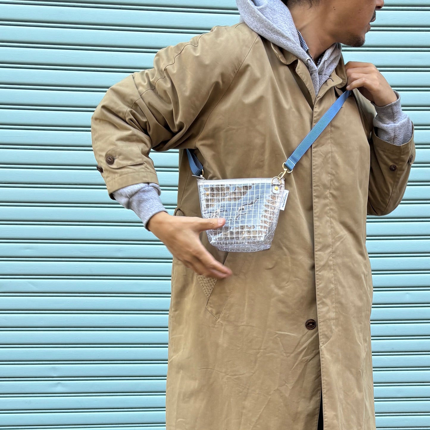 クリア工業資材 ポシェット(カラフルファスナー )